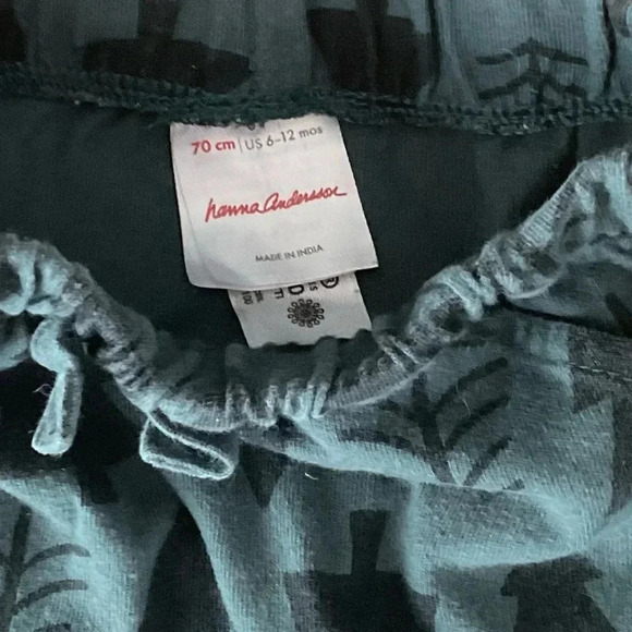 Hanna Andersson - Forest Drop Waist Pants - 6-12 months - Picture 4 of 5